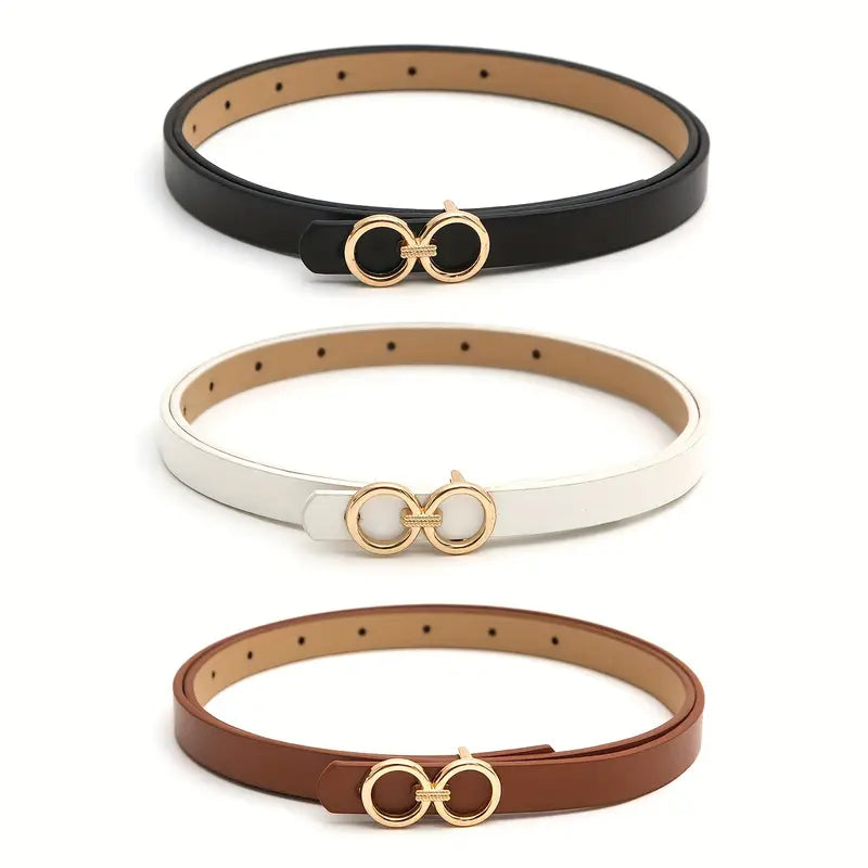 Double Ring Buckle Belt