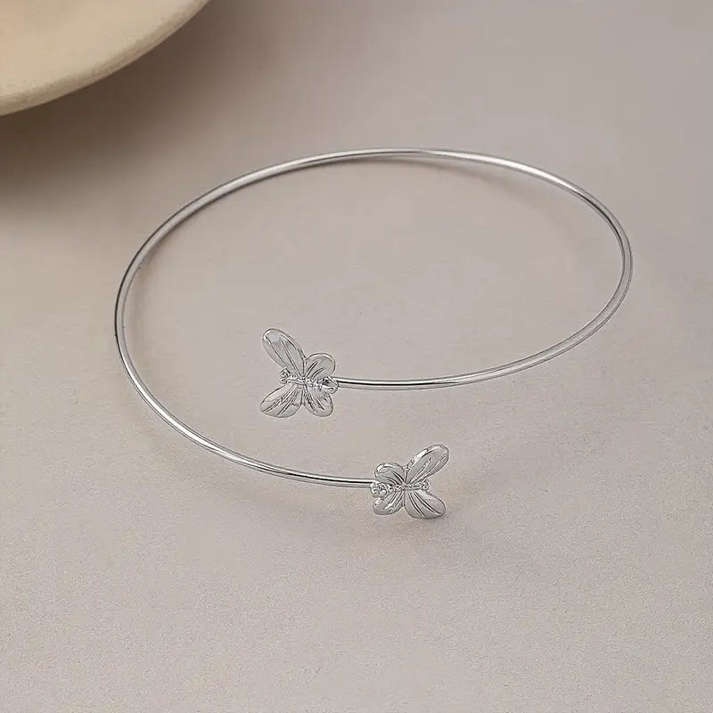 Elegant Butterfly Design Bracelet