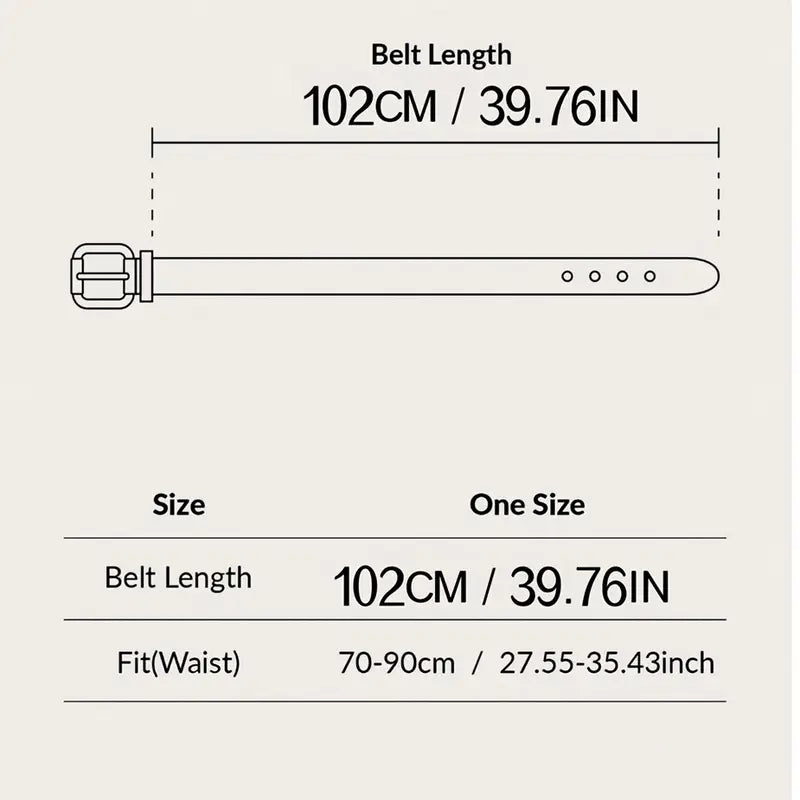 Women's Tight-Fitting Belts