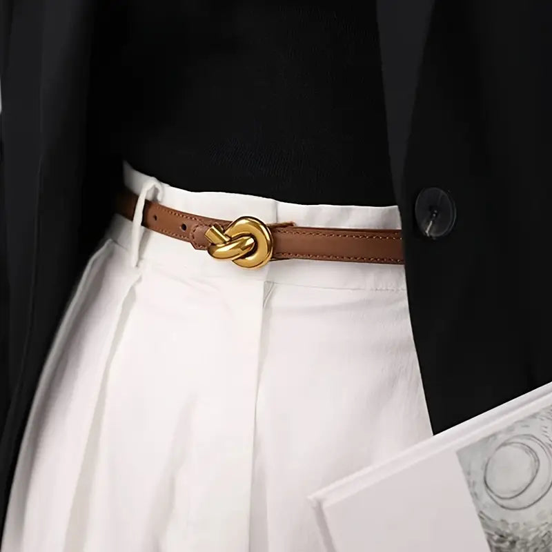 Women'S Vintage-Style Slim Belt