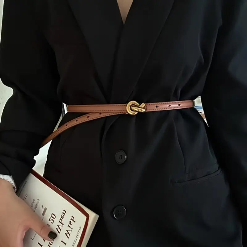 Women'S Vintage-Style Slim Belt