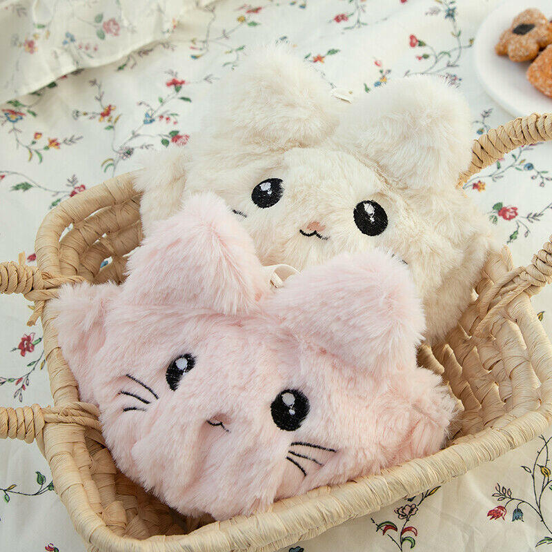 Soft Plush Design Bra & Panty Set