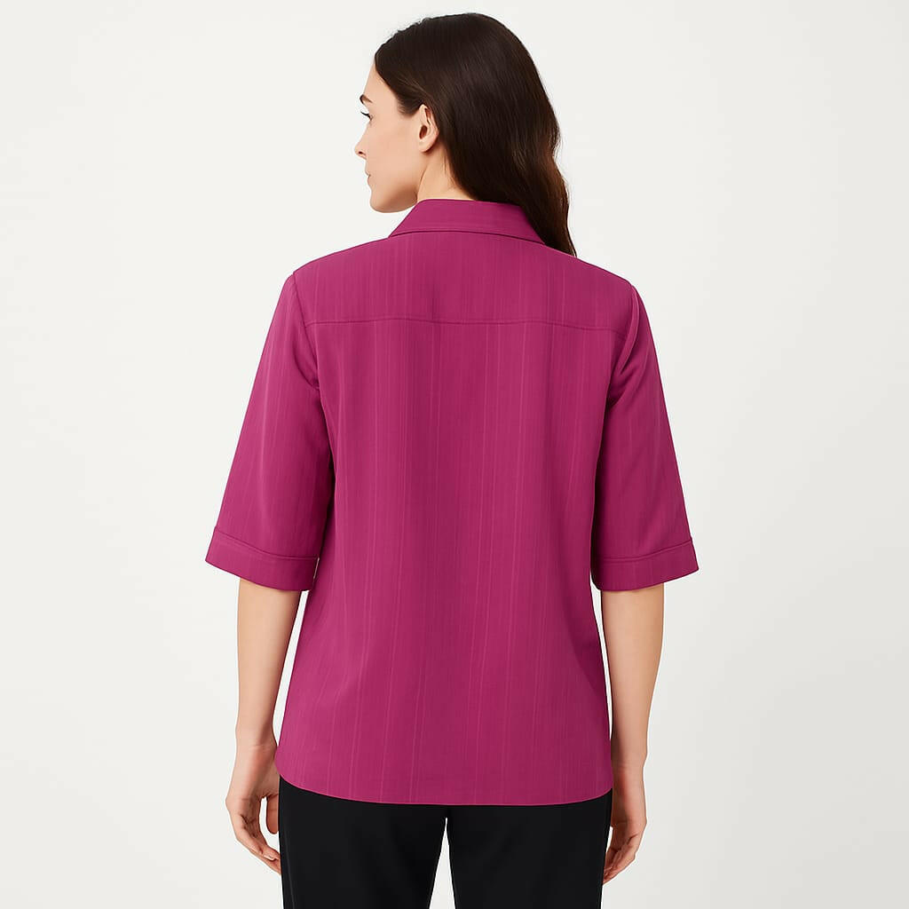 Smart Cotton Embroidered Shirt | Leftover Tops