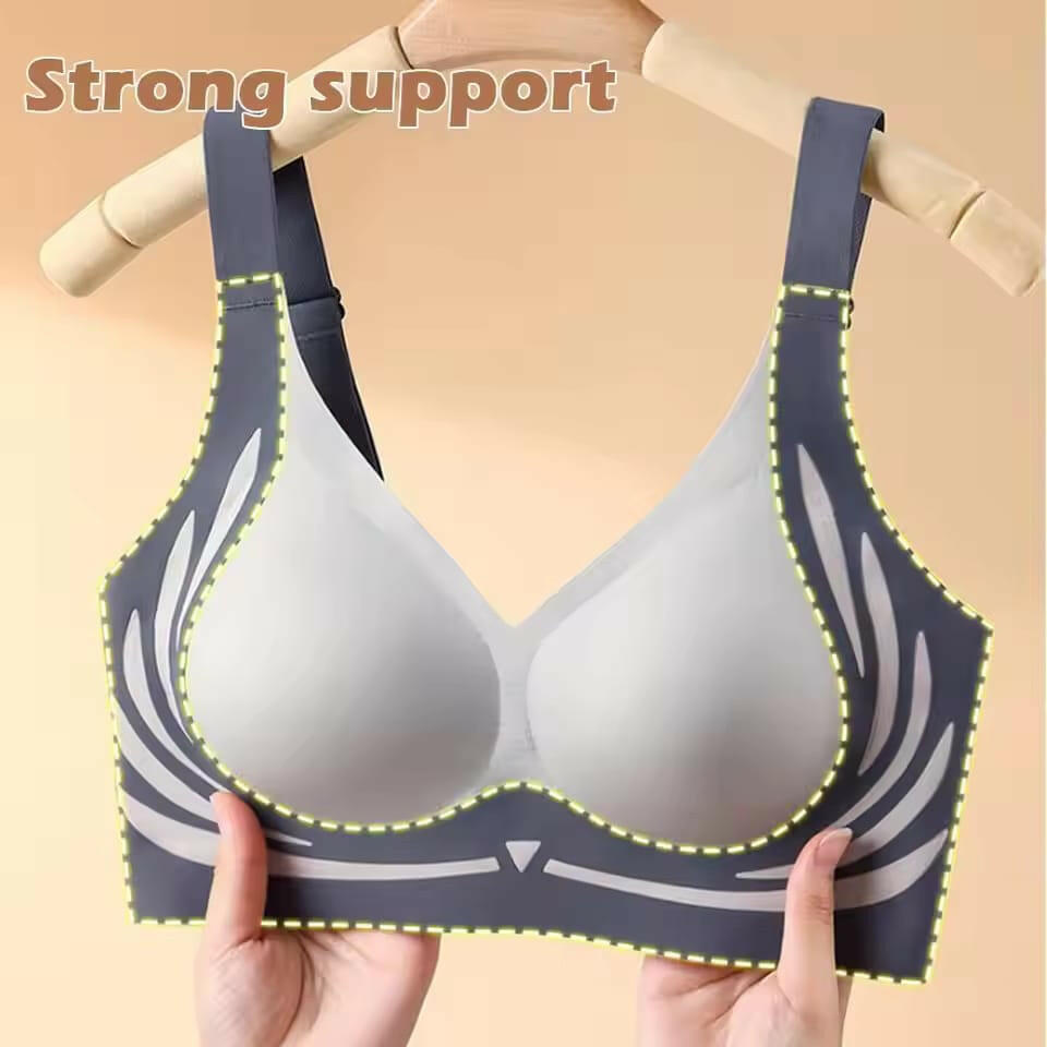 Push-up Bra Women Gathered Up Soft Support