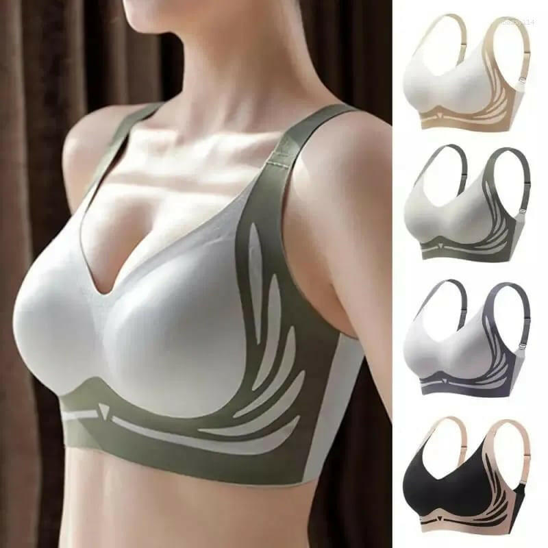 Push-up Bra Women Gathered Up Soft Support
