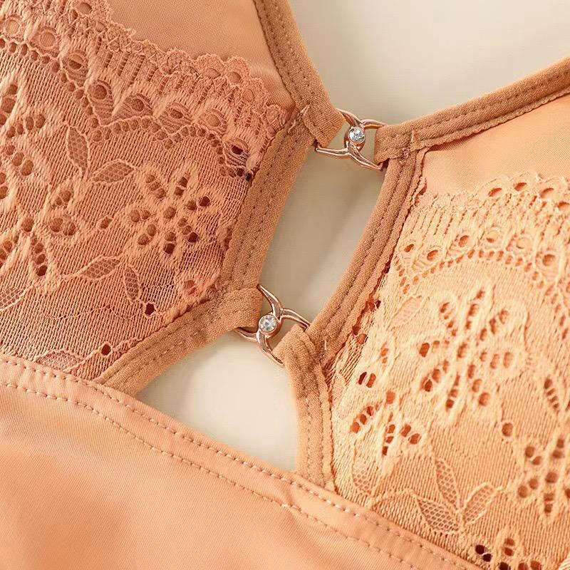 Ladies imported Silk light Paded Push-Up Bra set