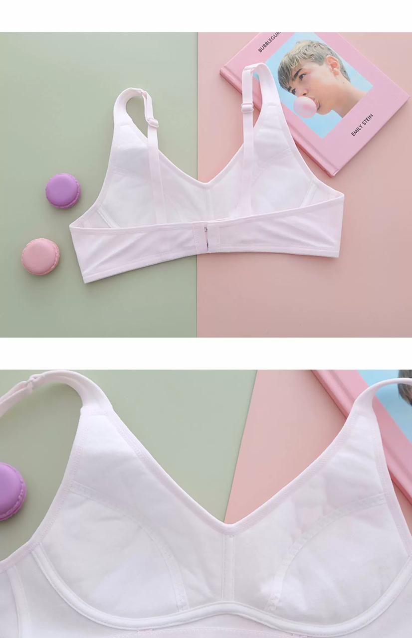 Teen Girls’ Cotton Training Bras Mominass