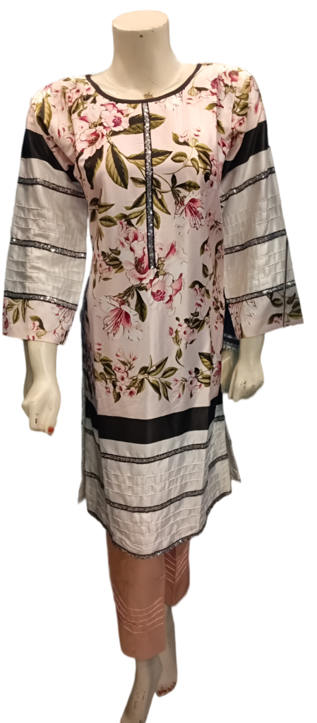 Floral Printed 2 Piece Suit – Shirt & Trouser