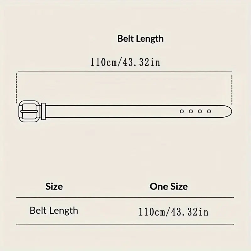 Suit Slim Belt Versatile Belt