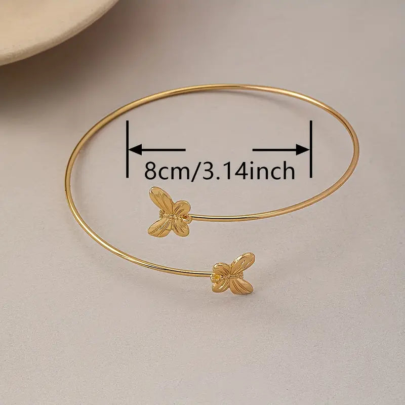 Elegant Butterfly Design Bracelet