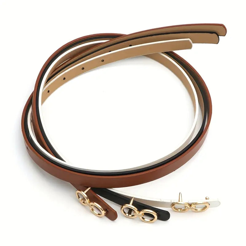 Double Ring Buckle Belt