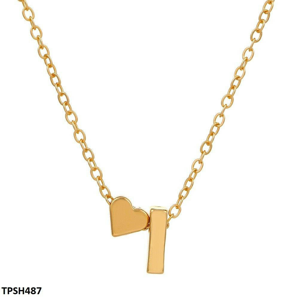 Alphabet Heart Pendent