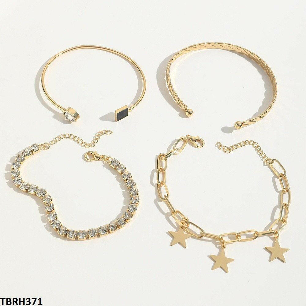 Square/Tear/Star Bracelet Set