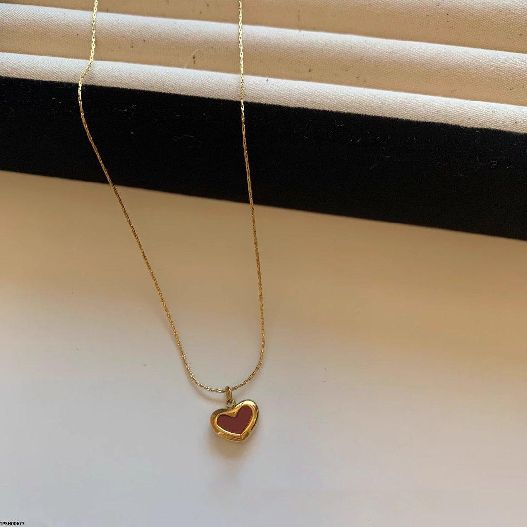 Imp Stainless Steel Heart Pendant