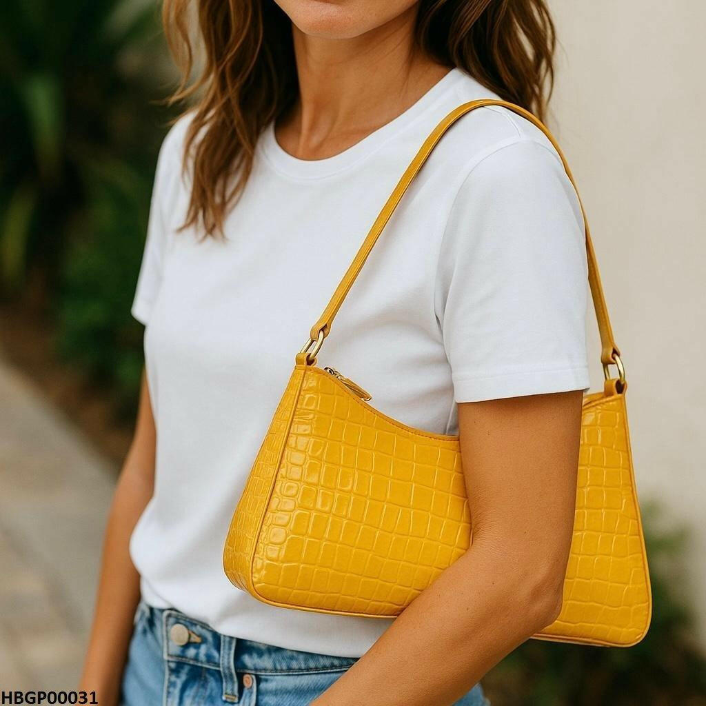 Pattern Armpit Ladies Hand Bag