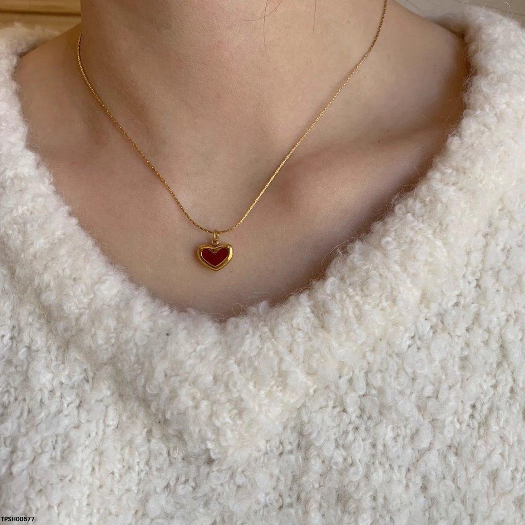 Imp Stainless Steel Heart Pendant