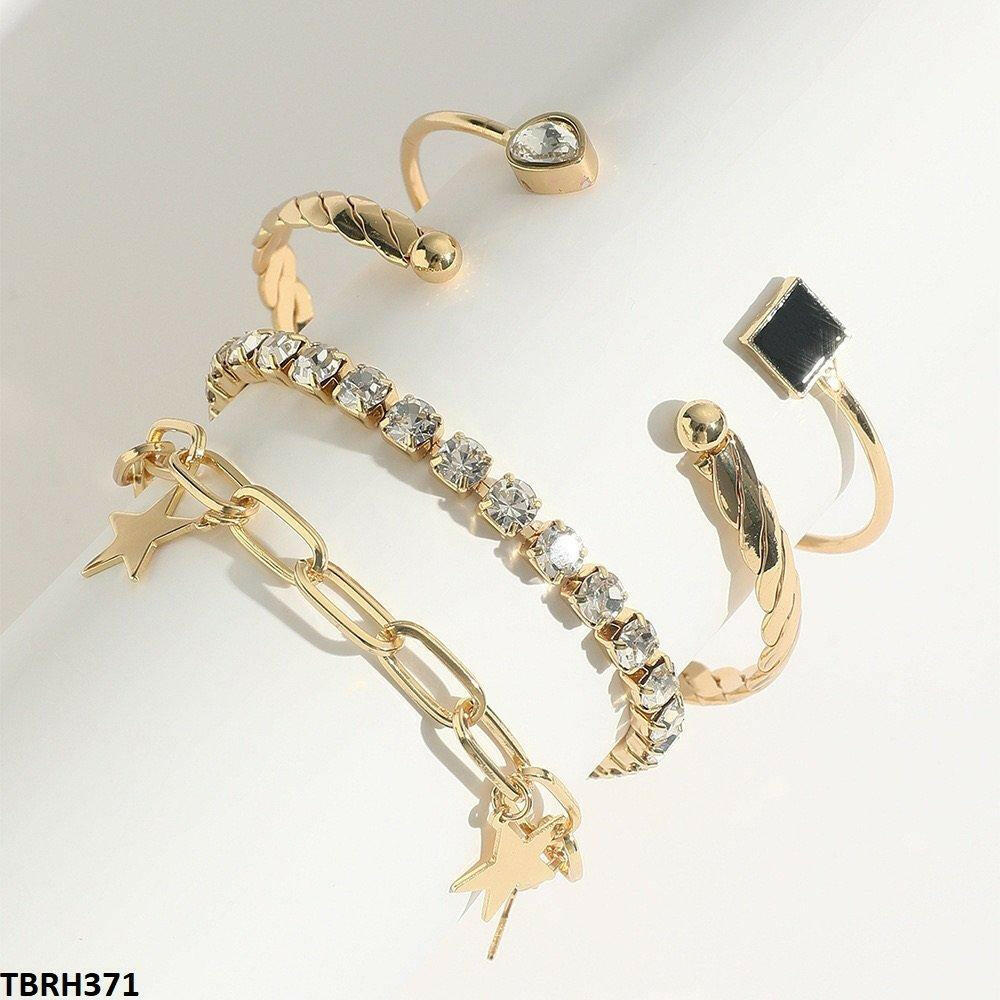 Square/Tear/Star Bracelet Set