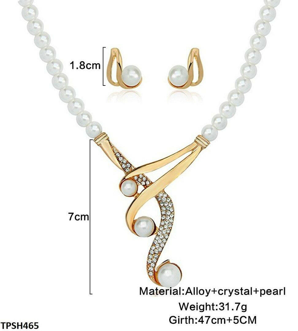 Pearl Pendent Set