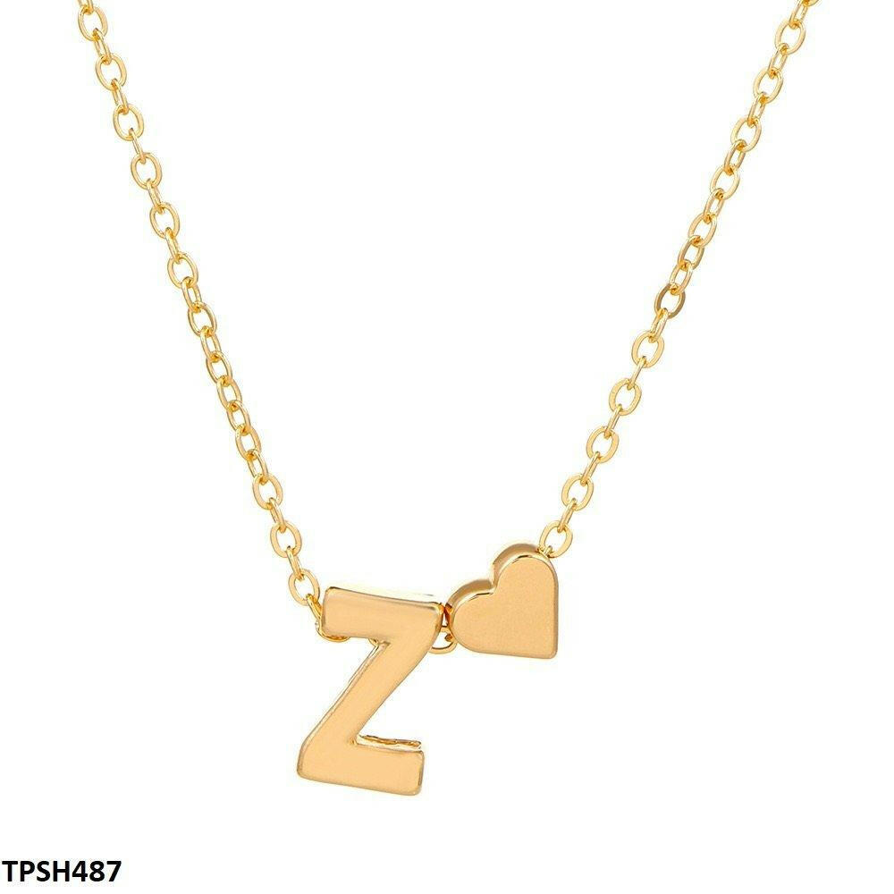 Alphabet Heart Pendent