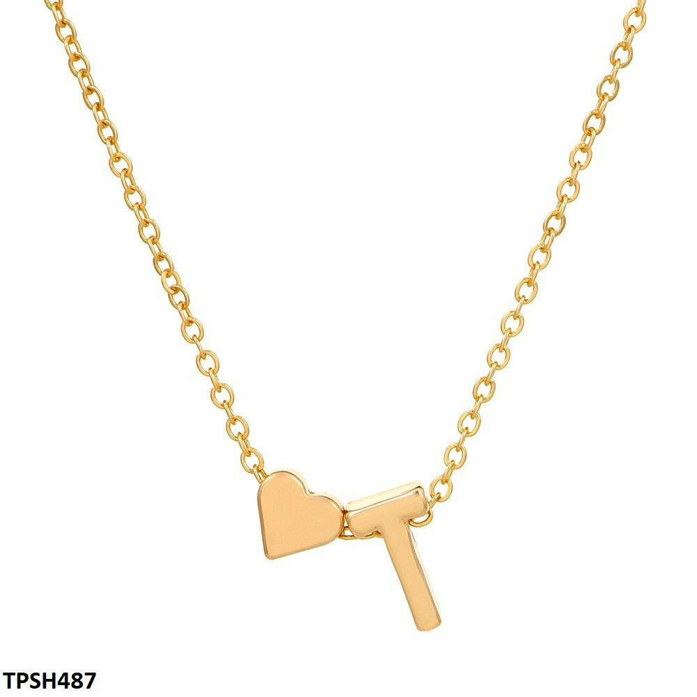 Alphabet Heart Pendent