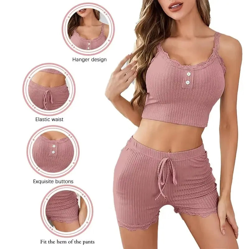 2 Pieces Short Pj Set Mominass