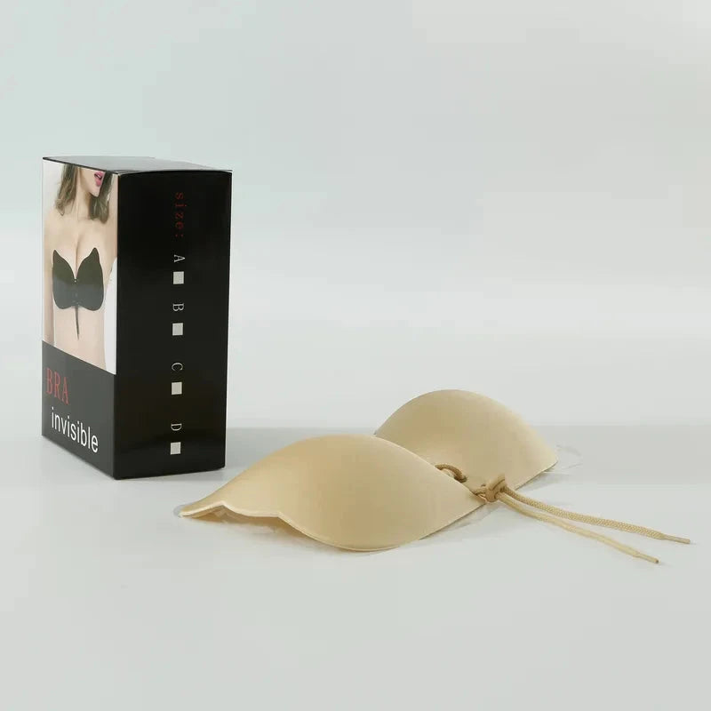 Solid Color Invisible Summer Spring Bra Mominass