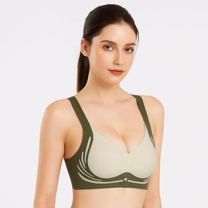 Push-up Bra Women Gathered Up Soft Support - MOMINASS