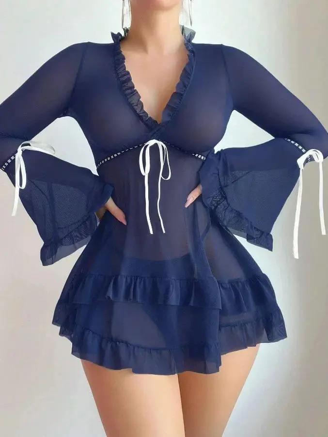 Women Sexy Sleepwear Lingerie Mominass