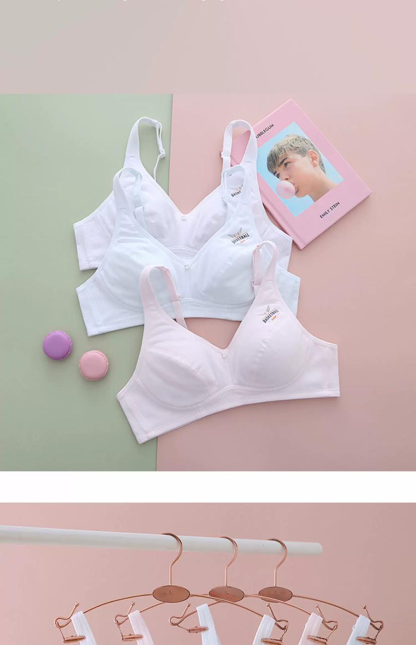 Teen Girls’ Cotton Training Bras Mominass