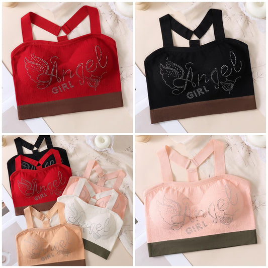 Angel Girl Sports Bra Mominass
