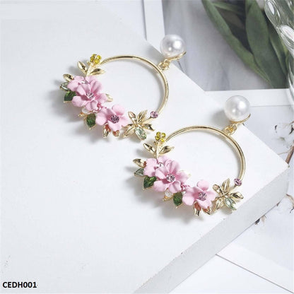 JMN Earrings Flower Mominass