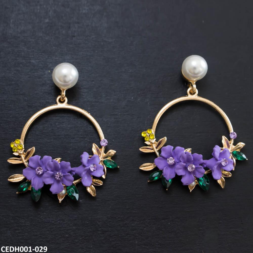 JMN Earrings Flower Mominass