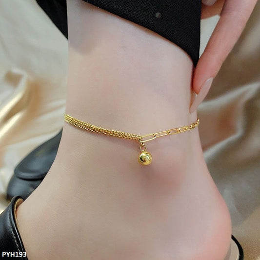 Stainless Steel Anklet Single