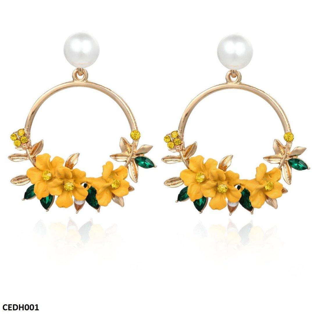 JMN Earrings Flower Mominass