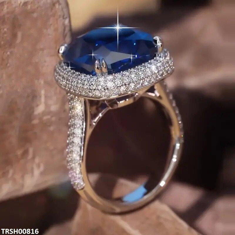 Zircon Square Ring