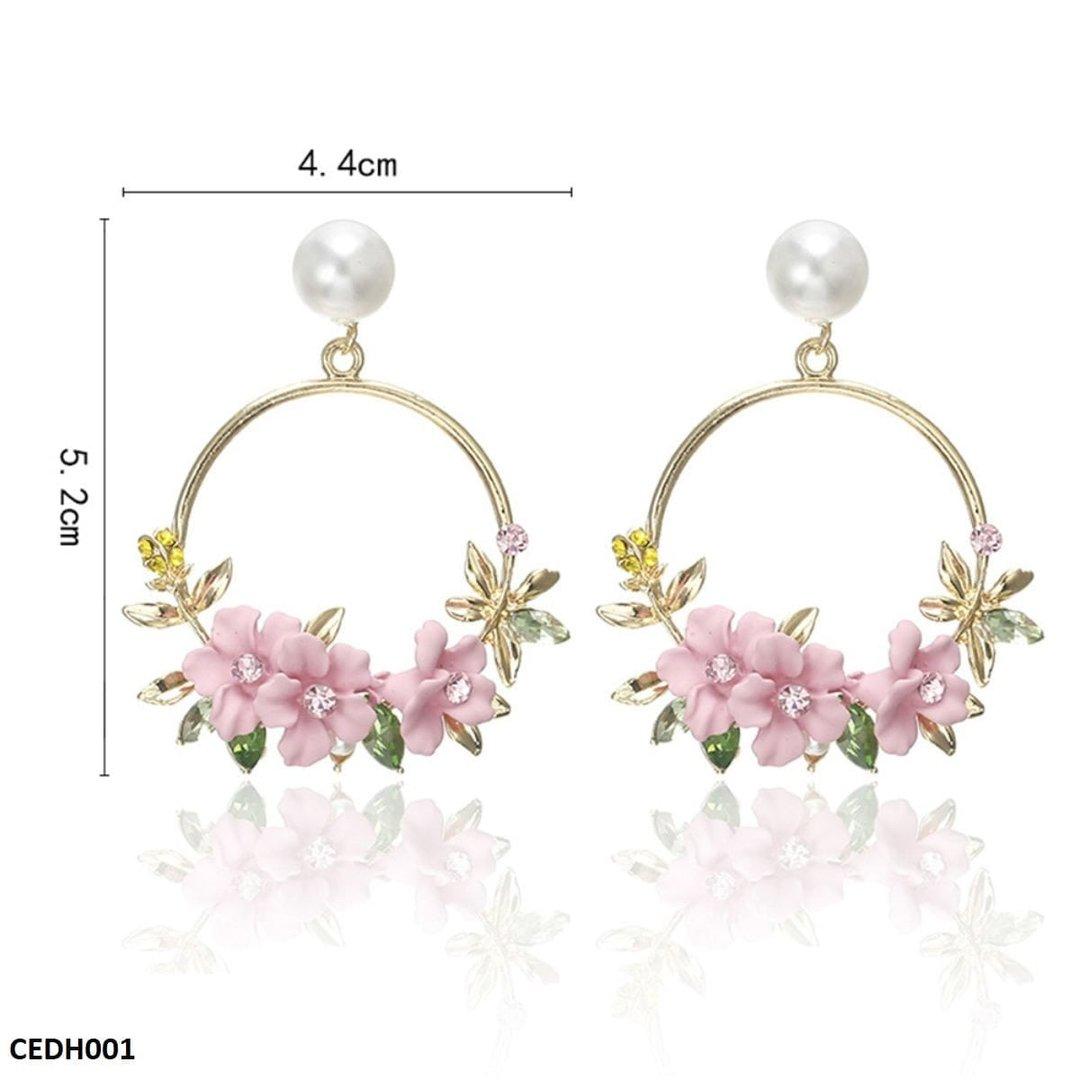 JMN Earrings Flower Mominass
