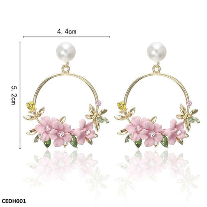 JMN Earrings Flower Mominass