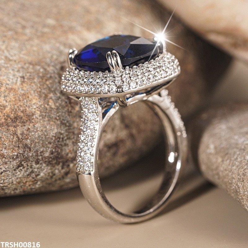 Zircon Square Ring