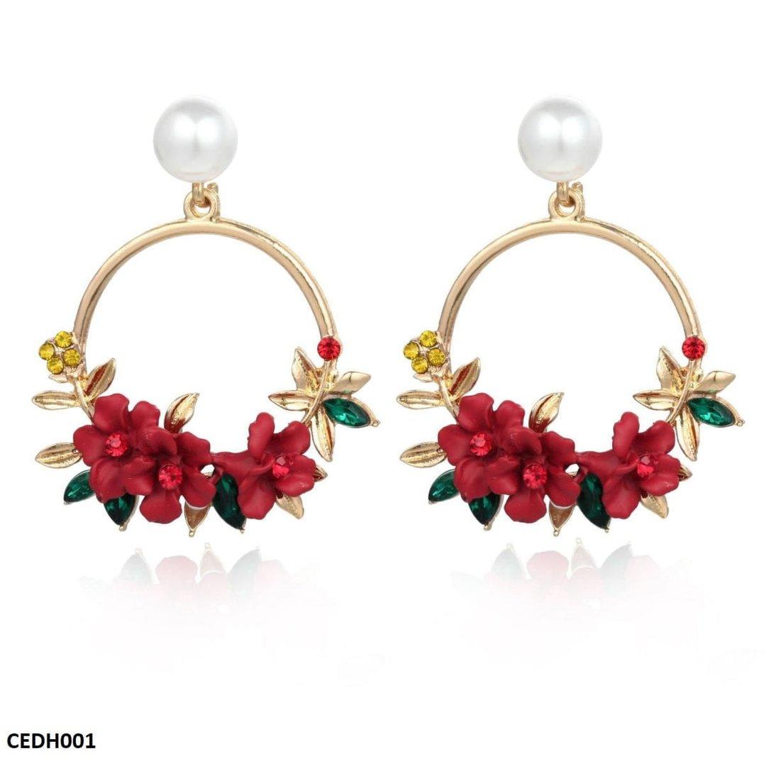 JMN Earrings Flower Mominass
