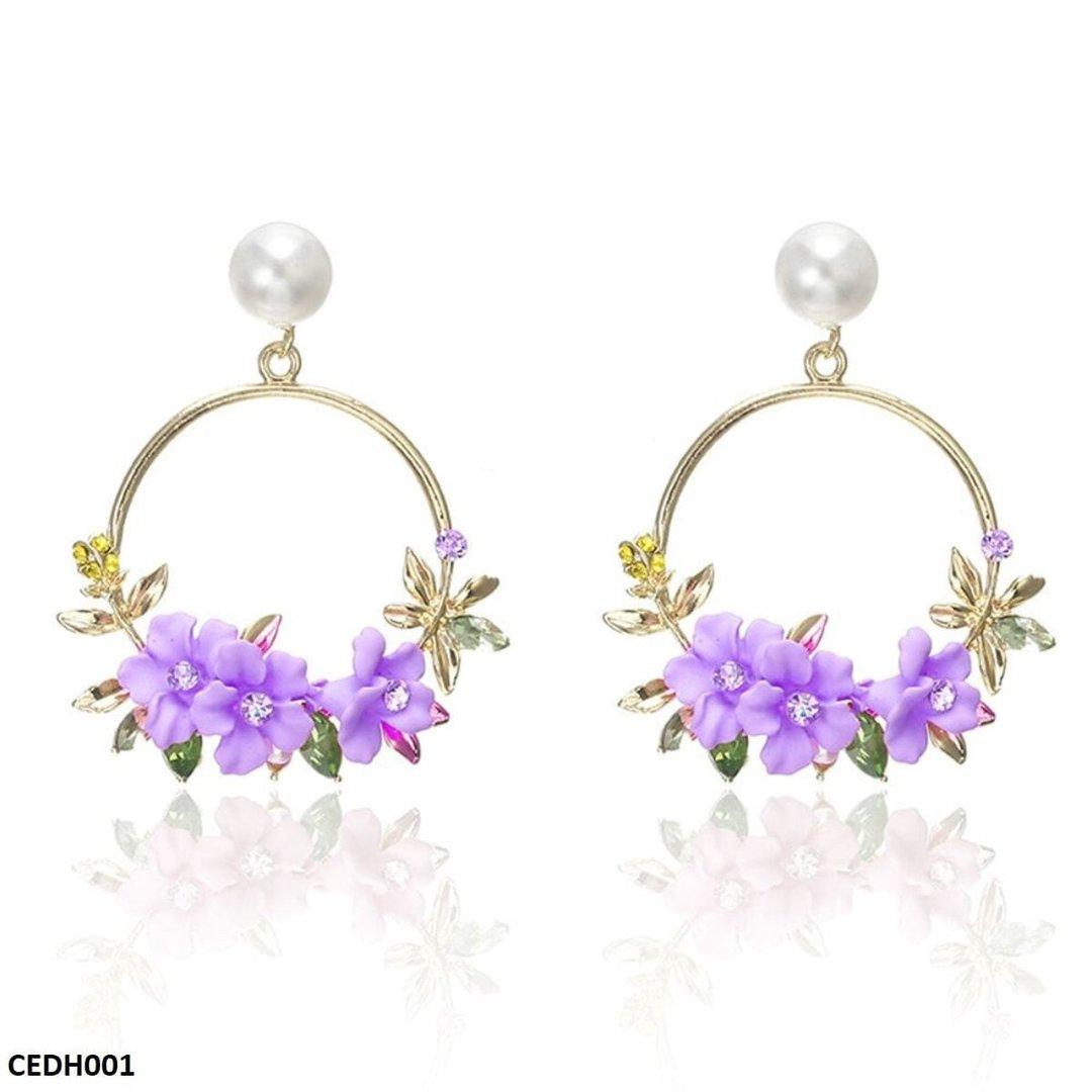 JMN Earrings Flower Mominass
