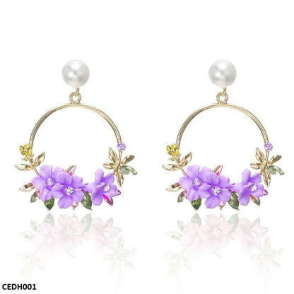 JMN Earrings Flower Mominass